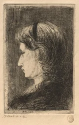 Retrato de la Sra. Israëls, 1875