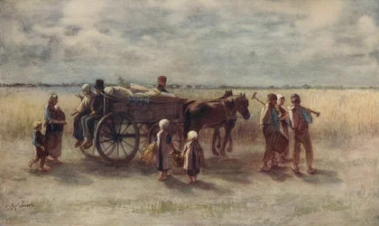 Cosecha de Patatas, 1844, c1915