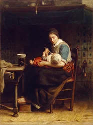 La Madonna de la Cabaña, c.1867