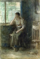 Mujer en la ventana