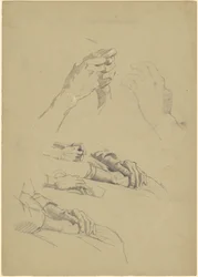 Estudios de Manos (recto)