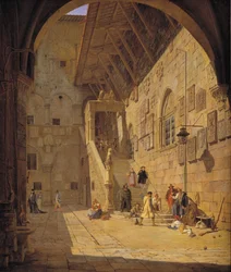 El patio del Palazzo del Bargello. Florencia