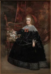 María Teresa (1638-83), Infanta de España, c.1645 (óleo sobre lienzo)