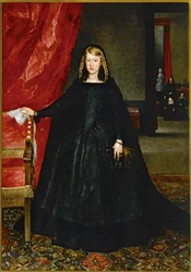 Margarita Teresa de Austria, Infanta de España (pintura sobre lienzo)