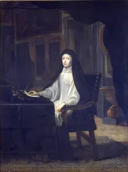 Retrato de la reina Mariana de Austria