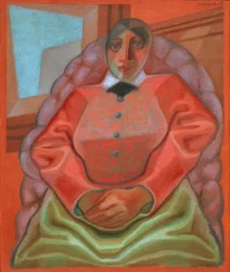 Mujer en el sillón