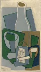 Pipa y paquete de tabaco, 1922