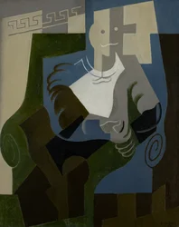 Arlequín sentado, c.1920