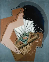 Mujer con Cesta, 1927
