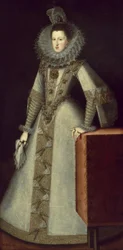 Retrato de Margarita de Austria (1584-1611), reina de España.