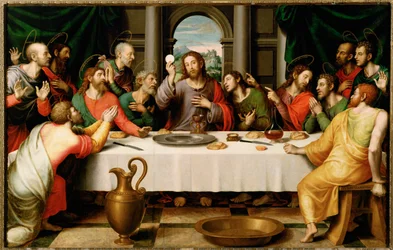 La Última Cena (pintura sobre lienzo)