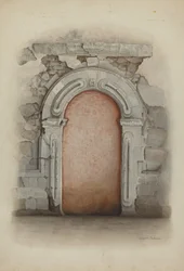 Puerta, piedra, 1939