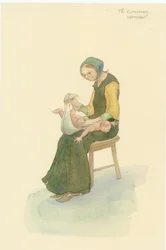 Una mujer astuta medieval, también conocida como una mujer sabia, 2004