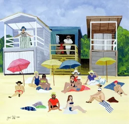 Cabañas de playa, 1991