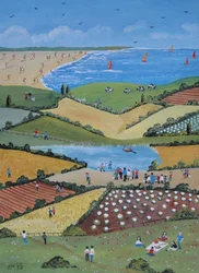 Field Trip, 2010 (Gouache sobre papel)