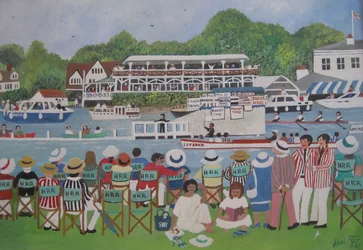 Henley - The Finish, 2012 (Gouache sobre papel)