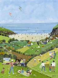 Placeres de verano, 2009 (Gouache sobre papel)