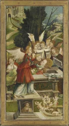 El Entierro. Ala del Altar de Santa Águeda, 1523