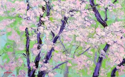 Cerezos en flor