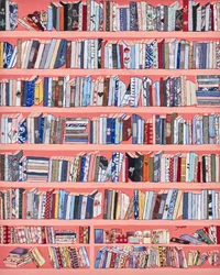 Colección de libros de colores