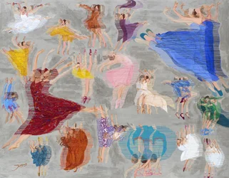 Movimiento de baile elegante