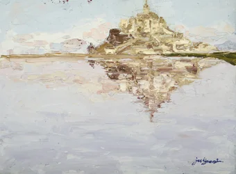 Reflejo del Mont Saint-Michel