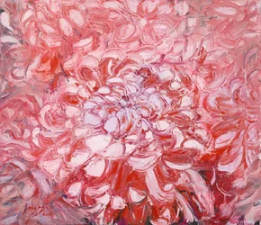Flor de color rosa intenso
