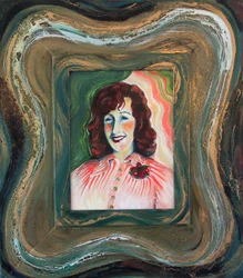 Dama con Broche de Cereza (Retrato)