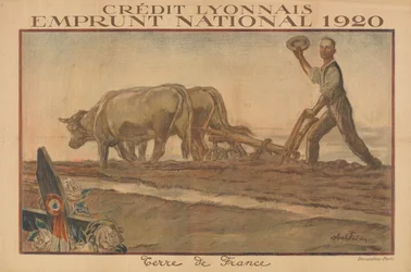 Crédit Lyonnais, Empréstito Nacional 1920, Tierra de Francia