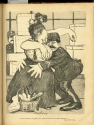 Ilustración de Abel Faivre (1867-1945) en Le Rire