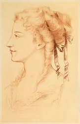 Retrato de Armande Bejart