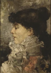 Retrato de Sarah Bernhardt (1844-1923)