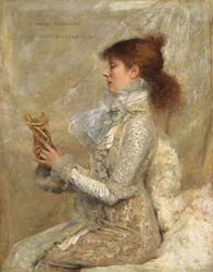 Retrato de Sarah Bernhardt