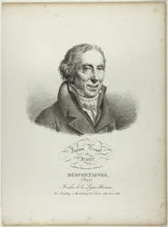 Retrato de Réné Desfonataines