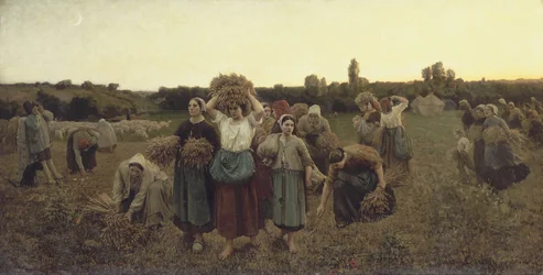 Llamando a las espigadoras, 1859