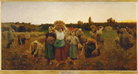 Recordatorio de los espigadores (pintura sobre lienzo)