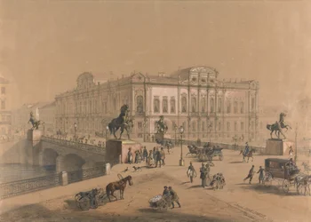 El Palacio Beloselsky-Belozersky en San Petersburgo