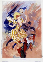 Carnaval - por Jules Chéret, circa 1890