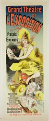 Reproducción de un póster publicitario del 