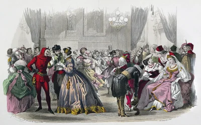 El monitor de mujeres y damas - Bal travesti 1864-1865