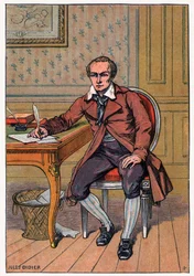 André Chenier, c.1900 (grabado)