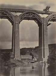 Pont-de-Buis, en el Doufine, Francia, c. 1865