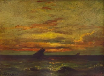 Puesta de sol, c1879, 1938