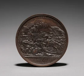 Medalla: reverso de Daniel Morgan