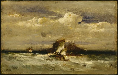Paisaje marino, c.1868-81