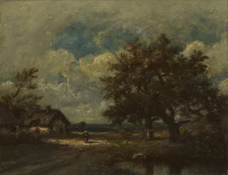 La Cabaña junto al Camino, Cielo Tormentoso