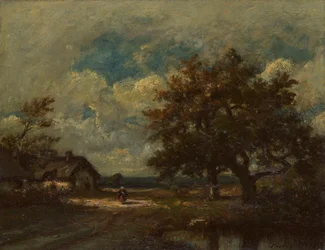 La Cabaña junto al Camino, Cielo Tormentoso