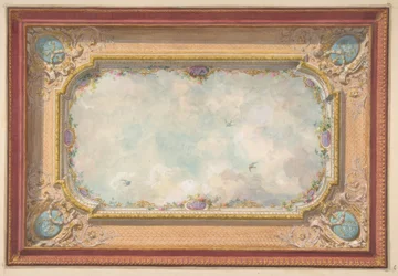 Diseño para un techo con cielo trampantojo
