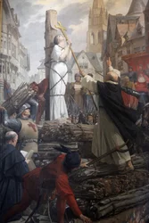 Juana de Arco en la pira