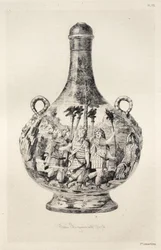 Historia del arte cerámico: Un estudio descriptivo y filosófico de la cerámica...Placa VIII, 187